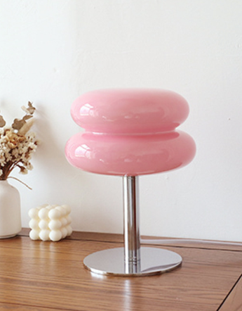 Modern Macaron Glass Table Lamp
