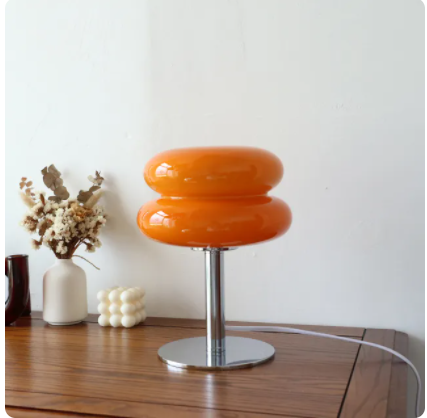 Modern Macaron Glass Table Lamp