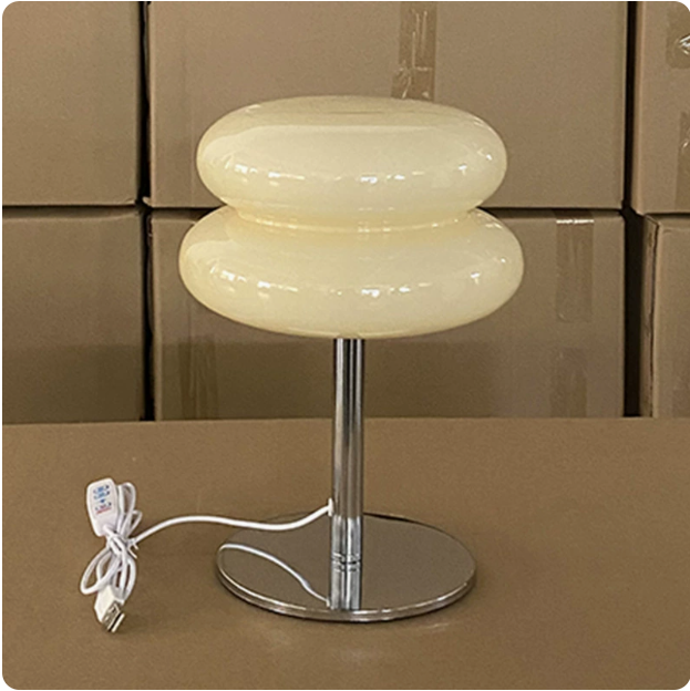 Modern Macaron Glass Table Lamp
