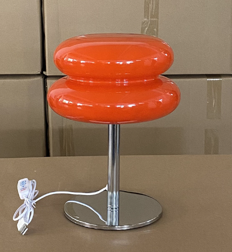 Modern Macaron Glass Table Lamp