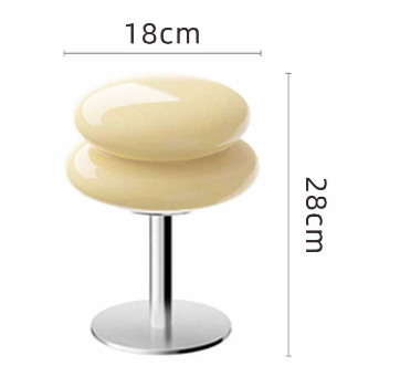 Modern Macaron Glass Table Lamp