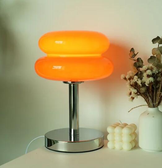 Modern Macaron Glass Table Lamp